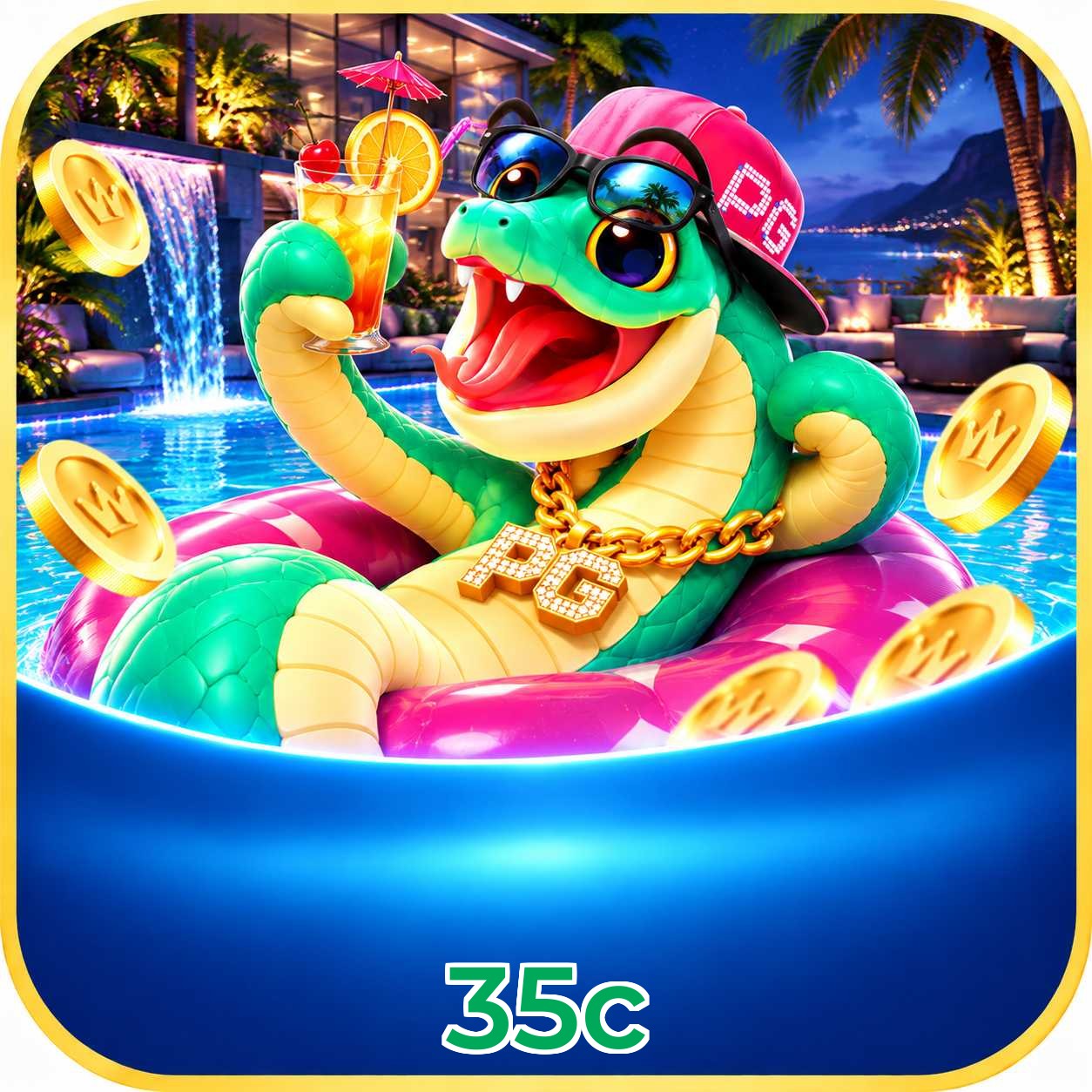 App 35c com catálogo premium, PIX e suporte 24/7